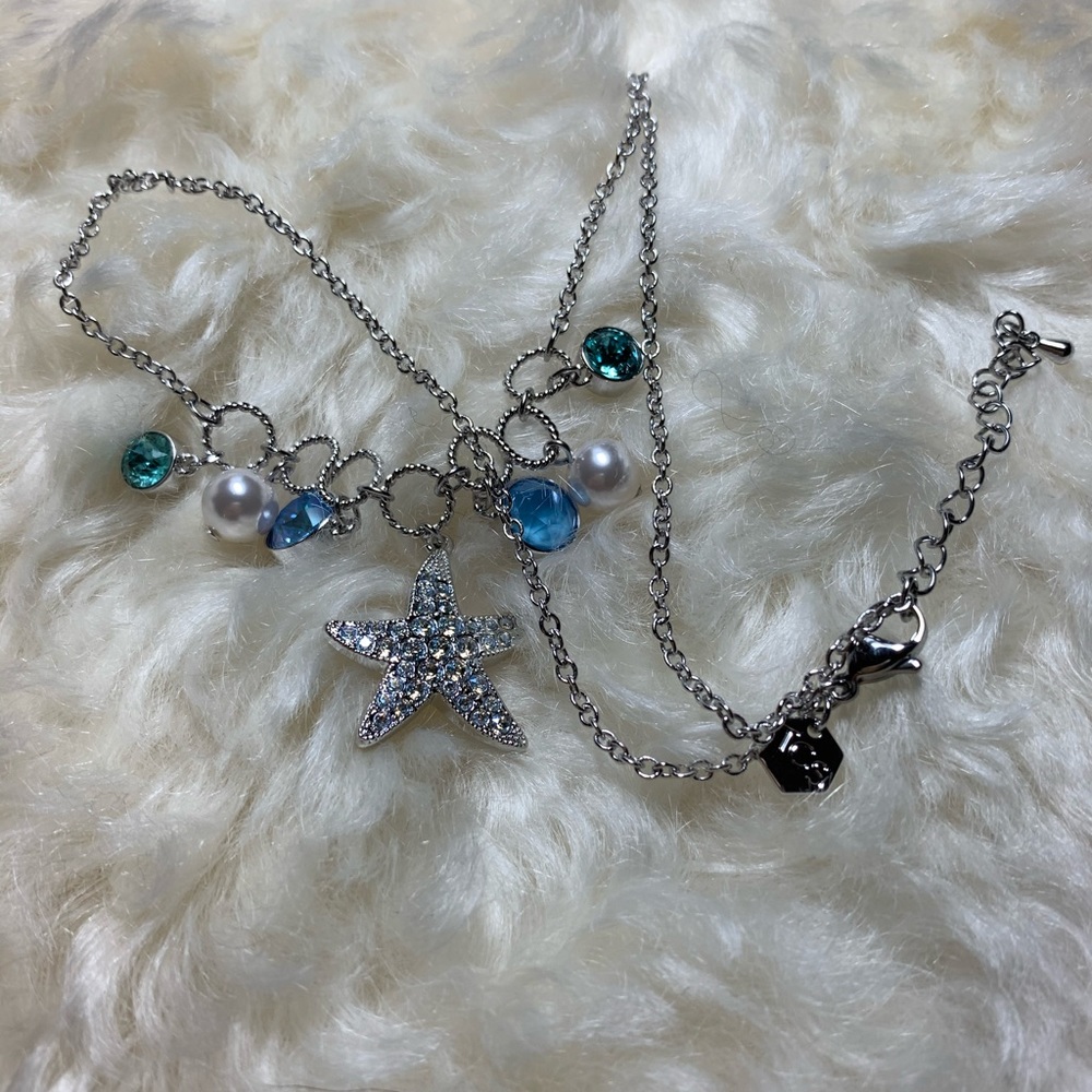 Touchstone Crystal “Nauti Necklace”. NEW 16-18” - Picture 6 of 8